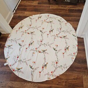 Lenox Round 67" Tablecloth Song Birds